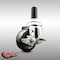 Service Caster 3 Inch 316SS Soft Rubber Wheel Swivel 1 Inch Expanding Stem Caster Brake SCC SCC-SS316EX20S314-SRS-TLB-1 - alternate 2
